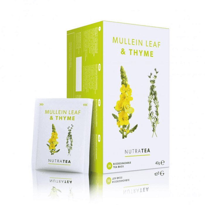Nutratea Mullein Leaf & Thyme Tea Bags 20s