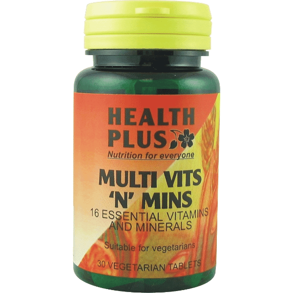 Health Plus Multi Vits 'N' Mins 30s