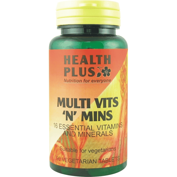 Health Plus Multi Vits 'N' Mins 90s - Dennis the Chemist