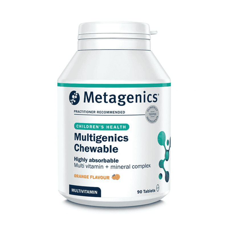 Metagenics Multigenics Chewable Orange Flavour 90s