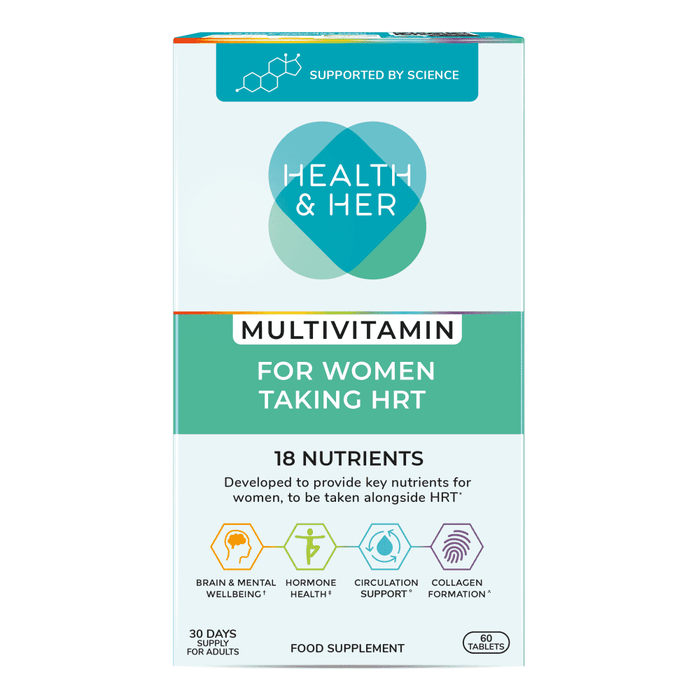 Health & Her Multivitamin for Women Taking HRT 60s