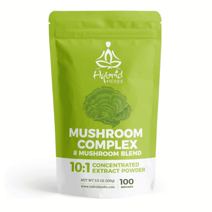 Hybrid Herbs Mushroom Complex 8 Mushroom Blend 100g