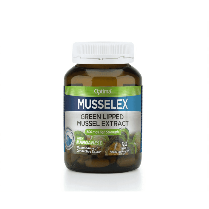 Optima Musselex Green Lipped Mussel Extract 90s - Dennis the Chemist