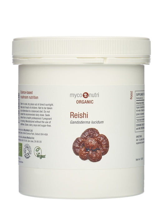 MycoNutri Reishi Powder (Organic) 200g - Dennis the Chemist