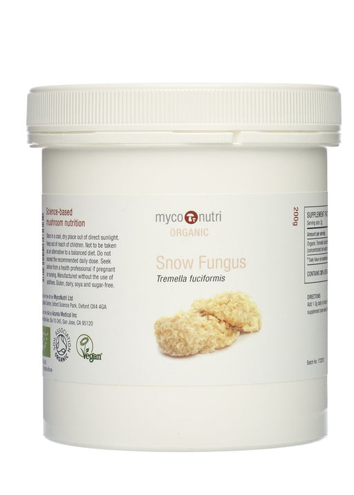 MycoNutri Snow Fungus Powder (Organic) 200g - Dennis the Chemist