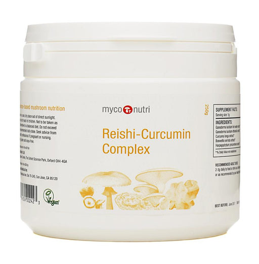 MycoNutri Reishi-Curcumin Complex 250g - Dennis the Chemist