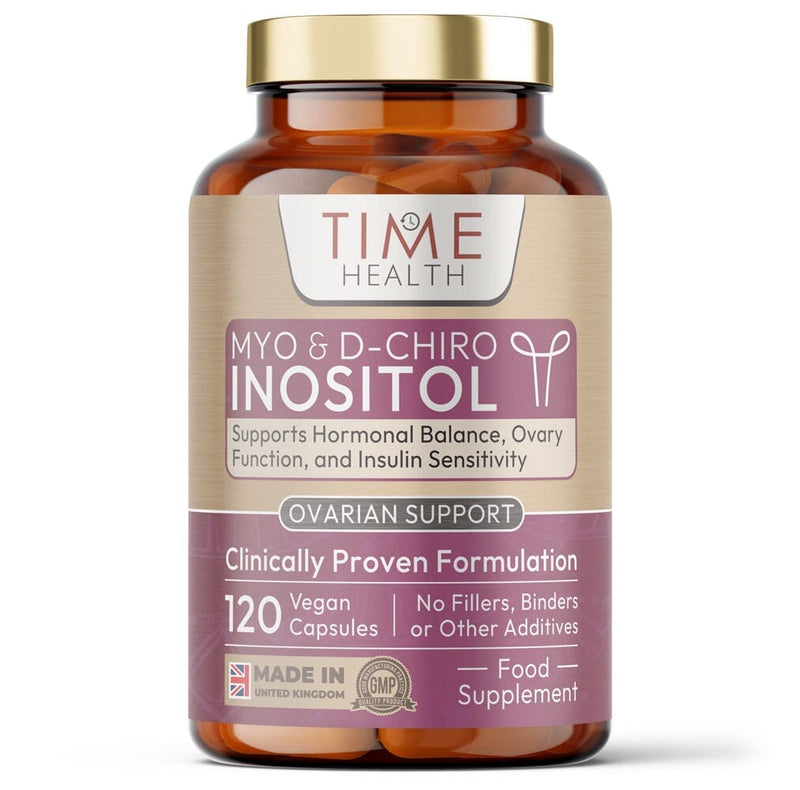 Time Health Myo and D-Chiro Inositol 120s
