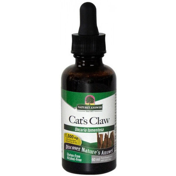 Nature's Answer Cats Claw 60ml Alcohol-Free - Dennis the Chemist