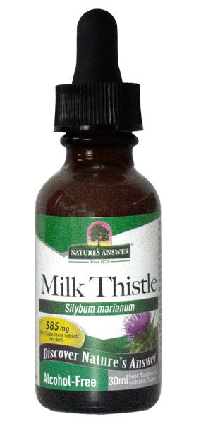 Nature's Answer Milk Thistle (Alcohol Free) 30ml - Dennis the Chemist