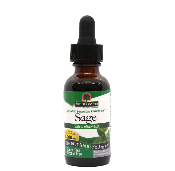 Nature's Answer Sage (Alcohol Free) 30ml - Dennis the Chemist