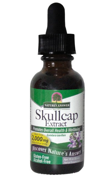 Nature's Answer Skullcap Extract (Alcohol Free) 30ml - Dennis the Chemist