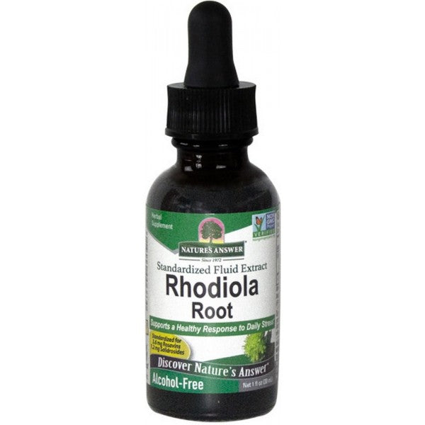 Nature's Answer Rhodiola Root (Alcohol Free) 30ml - Dennis the Chemist
