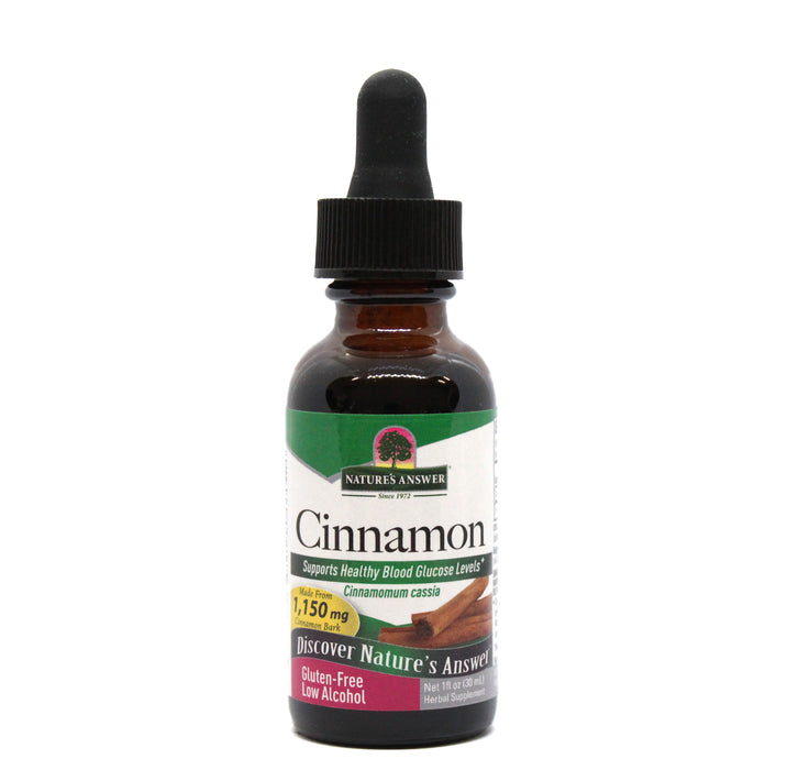 Nature's Answer Cinnamon (Organic Alcohol) 30ml - Dennis the Chemist