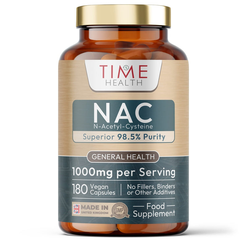 Time Health NAC N-Acetyl-Cysteine 180s
