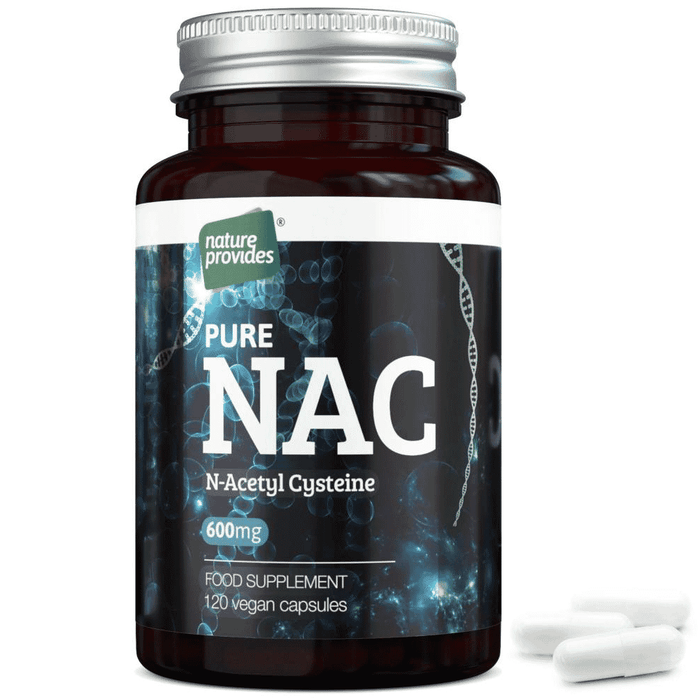 Nature Provides NAC N-Acetyl Cysteine 600mg 120s