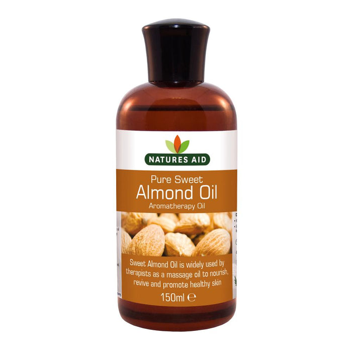 Natures Aid Pure Sweet Almond Oil 150ml - Dennis the Chemist