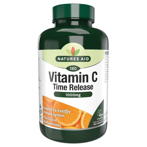 Natures Aid Vitamin C Time Release (1000mg) 180's - Dennis the Chemist