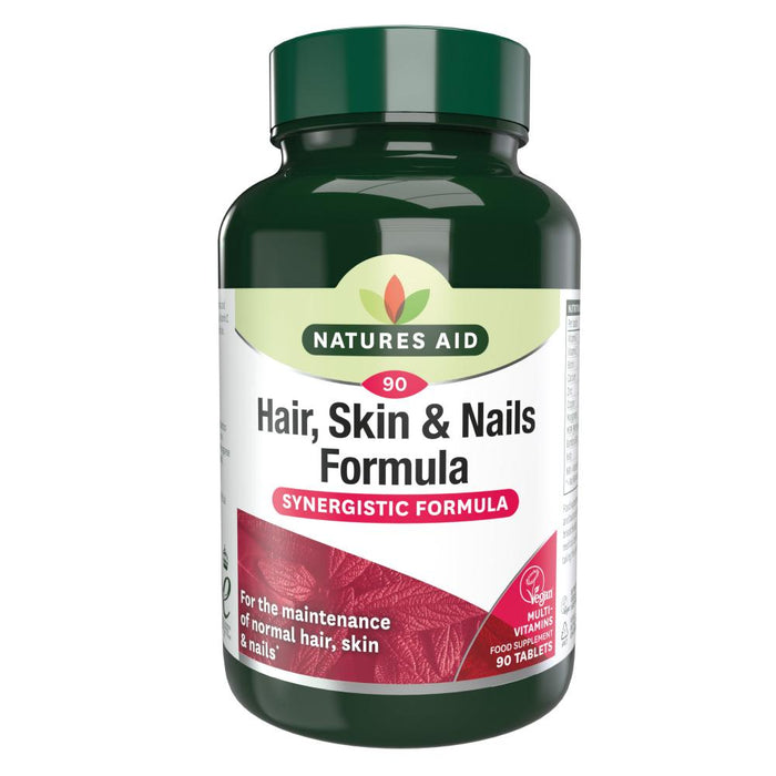 Natures Aid Hair, Skin & Nails Formula (Synergistic Formula) 90's