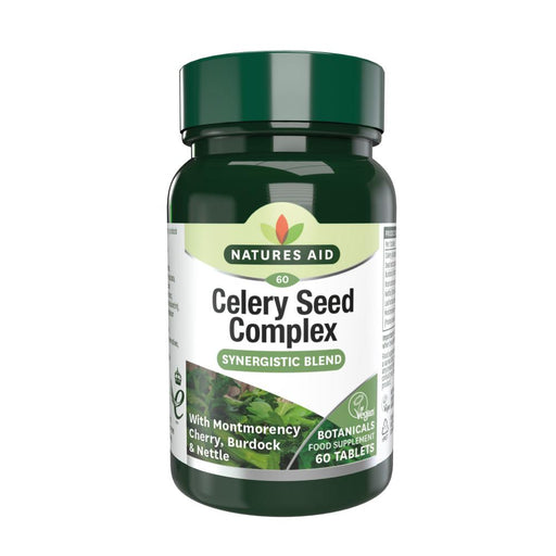Natures Aid Celery Seed Complex (Synergistic Blend) 60's - Dennis the Chemist