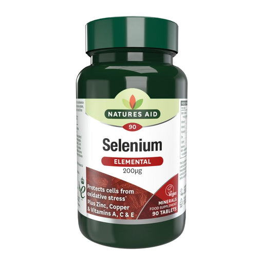 Natures Aid Selenium (Elemental) 200µg 90's - Dennis the Chemist