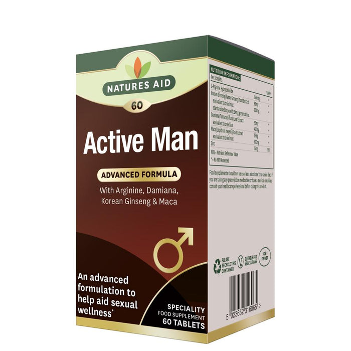 Natures Aid Active Man (Advanced Formula) 60's