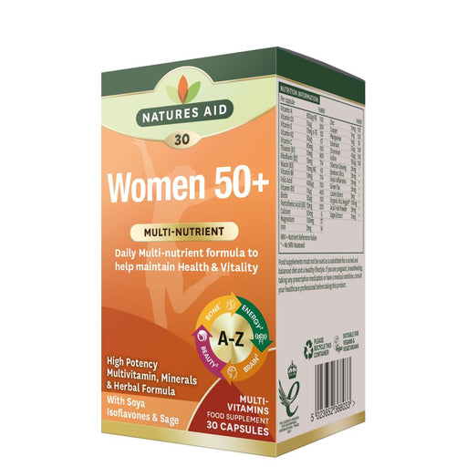 Natures Aid Women 50+ (Multi-Nutrient) 30's - Dennis the Chemist