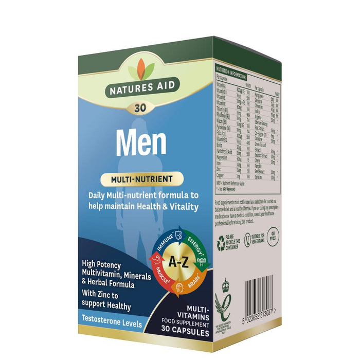 Natures Aid Men (Multi-Nutrient) 30's