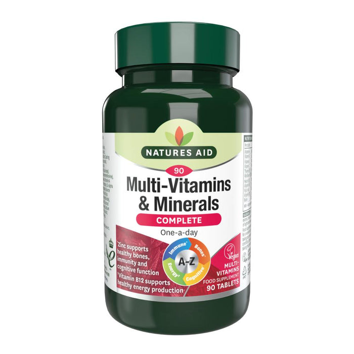 Natures Aid Multi-Vitamins & Minerals (Complete) Tablets 90's - Dennis the Chemist