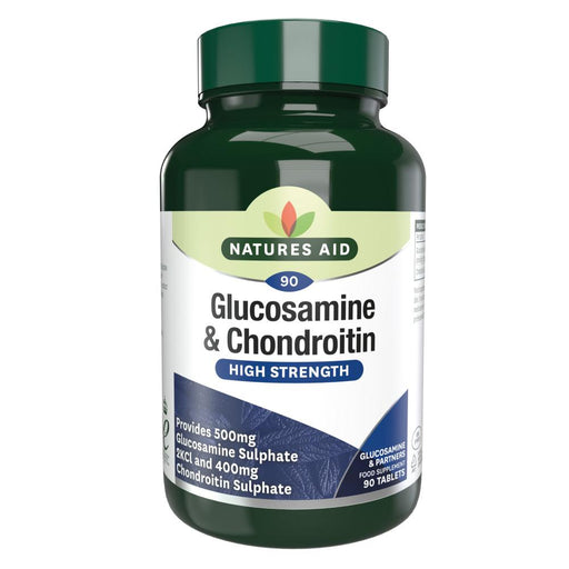 Natures Aid Glucosamine & Chondroitin (High Strength) 90's - Dennis the Chemist