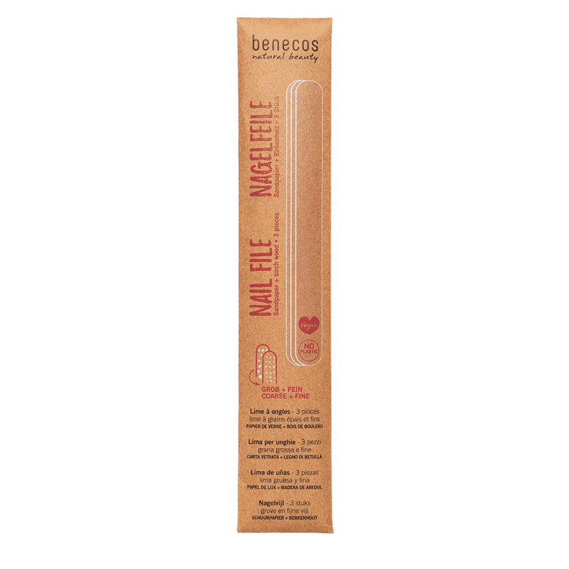 Benecos Nail File 3 Pieces