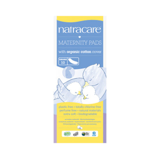 Natracare Maternity Pads 10s - Dennis the Chemist