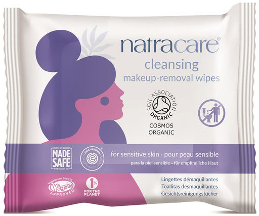 Natracare Cleansing Make-Up Removal Wipes For Sensitive Skin 20s - Dennis the Chemist