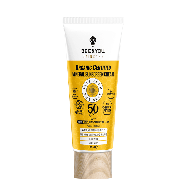 Natural 50 SPF+ Mineral Sunscreen for Body 80ml