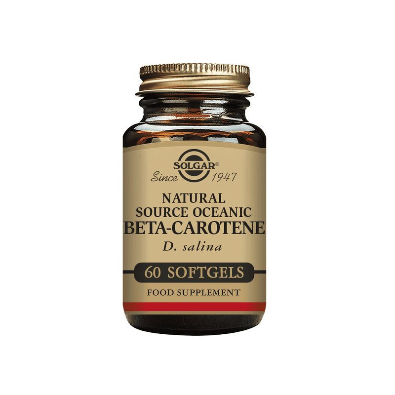 Solgar Natural Source Oceanic Beta-Carotene 60s