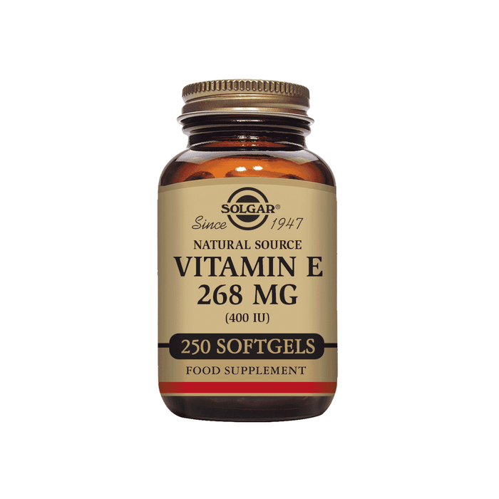 Solgar Natural Source Vitamin E 268mg (400iu) 250 Softgels