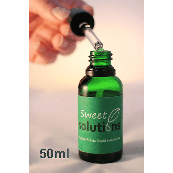 Sweet Solutions Natural Stevia Liquid Sweetener 50ml