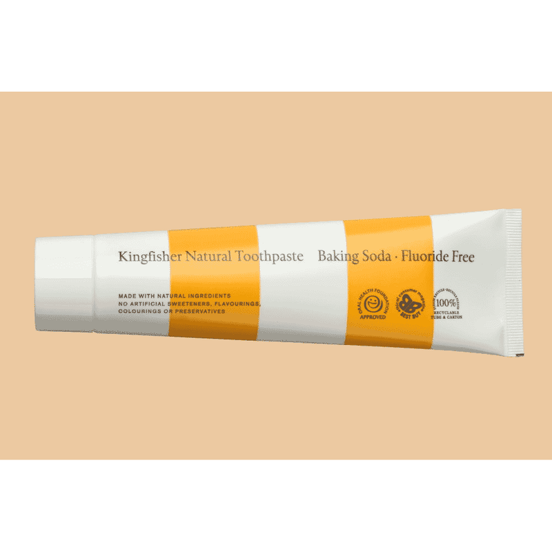 Kingfisher Natural Toothpaste Baking Soda Fluoride Free 100ml