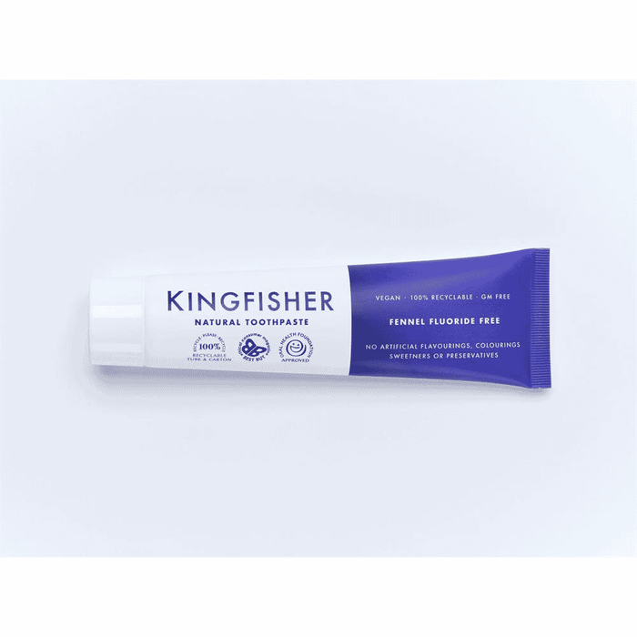 Kingfisher Natural Toothpaste Fennel Fluoride Free 100ml