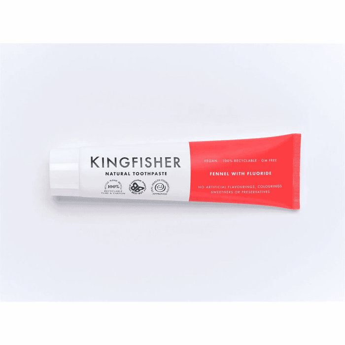 Kingfisher Natural Toothpaste Fennel with Fluoride 100ml