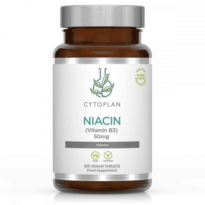 Cytoplan Niacin (Vitamin B3) 50mg 100s