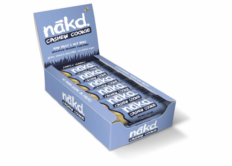 Nakd Cashew Cookie 18 x 35g Bar (CASE) - Dennis the Chemist