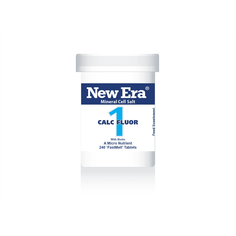 New Era No. 1. Calc. Fluor. (Calcium Fluoride) 240s
