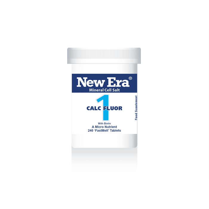 New Era No. 1. Calc. Fluor. (Calcium Fluoride) 240s