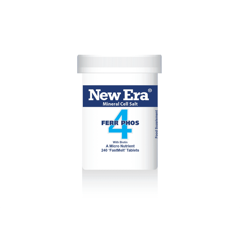 New Era No. 4. Ferr. Phos. (Iron Phosphate) 240s