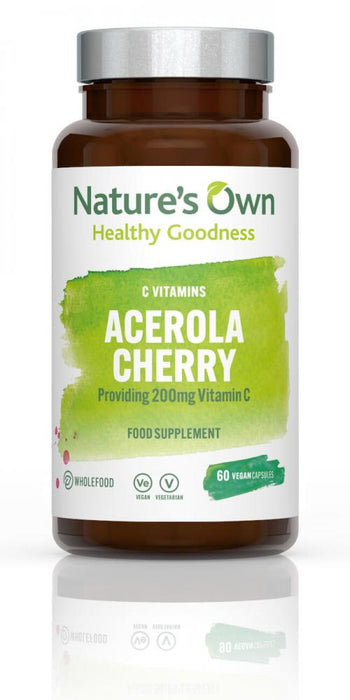 Nature's Own Acerola Cherry 60's - Dennis the Chemist