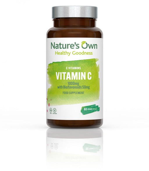 Nature's Own Vitamin C 1000mg with Bioflavonoids 60's - Dennis the Chemist