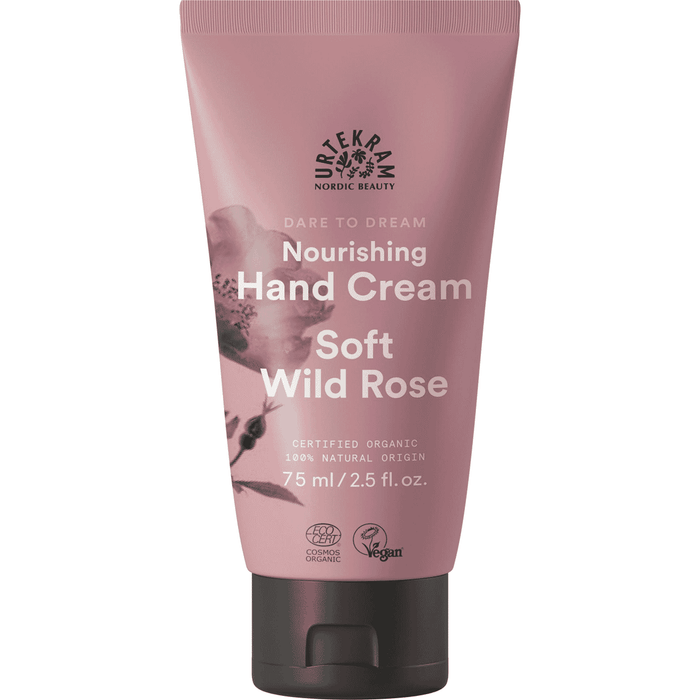Urtekram Nourishing Hand Cream Soft Wild Rose 75ml