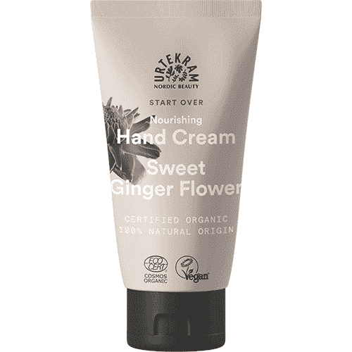 Urtekram Nourishing Hand Cream Sweet Ginger Flower 75ml