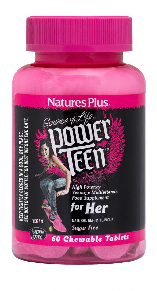 Nature's Plus Source of Life Power Teen for Her 60's - Dennis the Chemist
