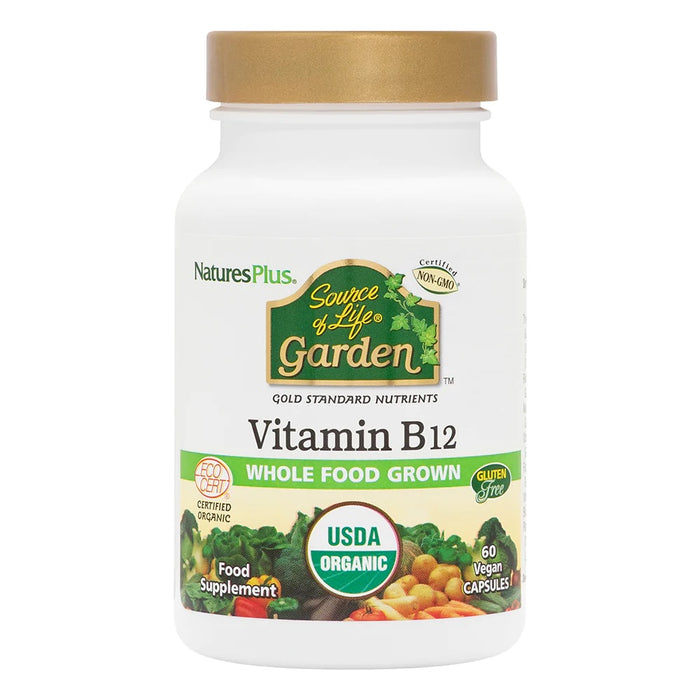 Nature's Plus Source of Life Garden Vitamin B12 60s - Dennis the Chemist